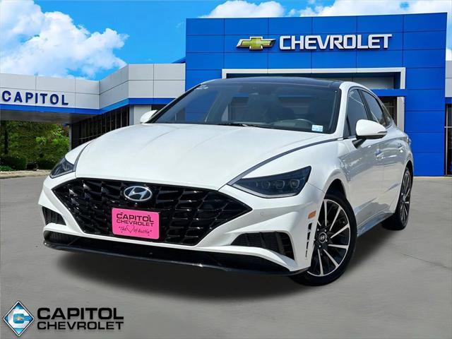 used 2021 Hyundai Sonata car, priced at $23,718