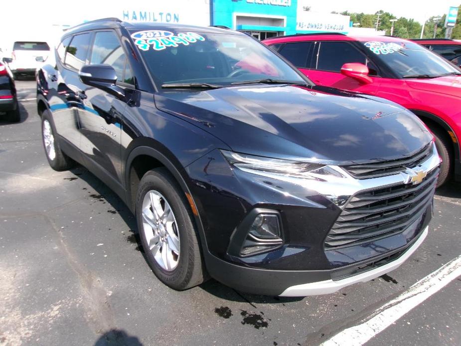 used 2021 Chevrolet Blazer car, priced at $24,980