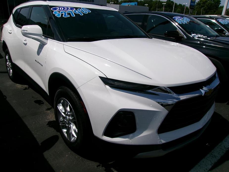 used 2022 Chevrolet Blazer car, priced at $27,980