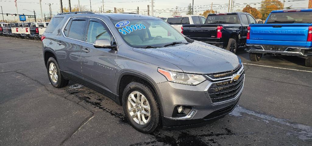 used 2020 Chevrolet Traverse car, priced at $19,980