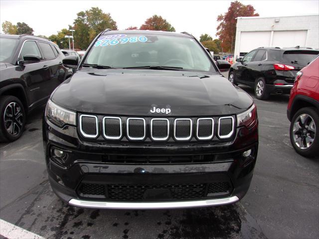 used 2022 Jeep Compass car, priced at $21,980