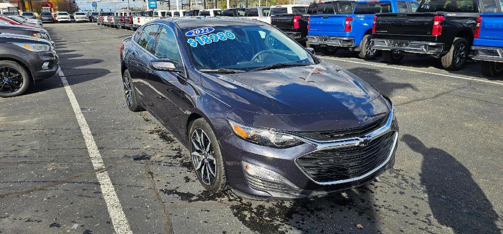 used 2022 Chevrolet Malibu car, priced at $18,980