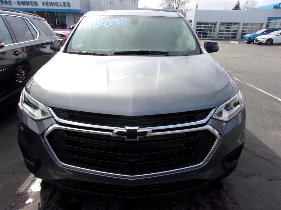 used 2021 Chevrolet Traverse car, priced at $25,980