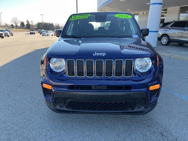 used 2021 Jeep Renegade car, priced at $14,425