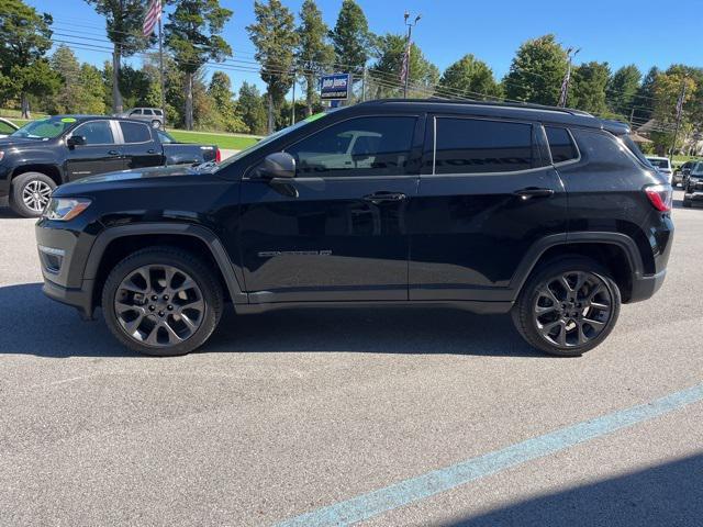 used 2021 Jeep Compass car, priced at $18,261