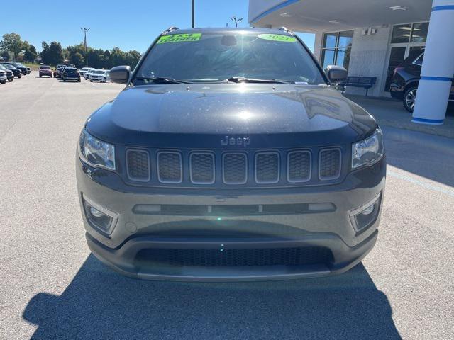 used 2021 Jeep Compass car, priced at $18,261