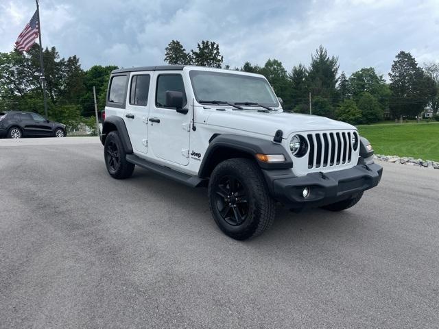 used 2021 Jeep Wrangler Unlimited car, priced at $32,395