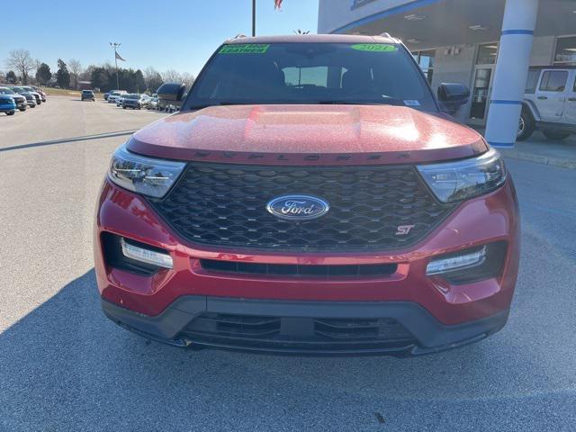 used 2021 Ford Explorer car, priced at $30,895