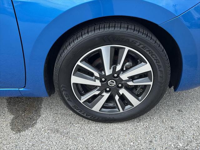 used 2022 Nissan Versa car, priced at $15,400