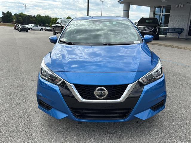 used 2022 Nissan Versa car, priced at $15,400
