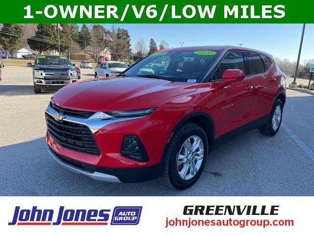 used 2021 Chevrolet Blazer car, priced at $25,895