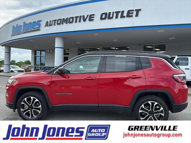 used 2024 Jeep Compass car, priced at $29,300
