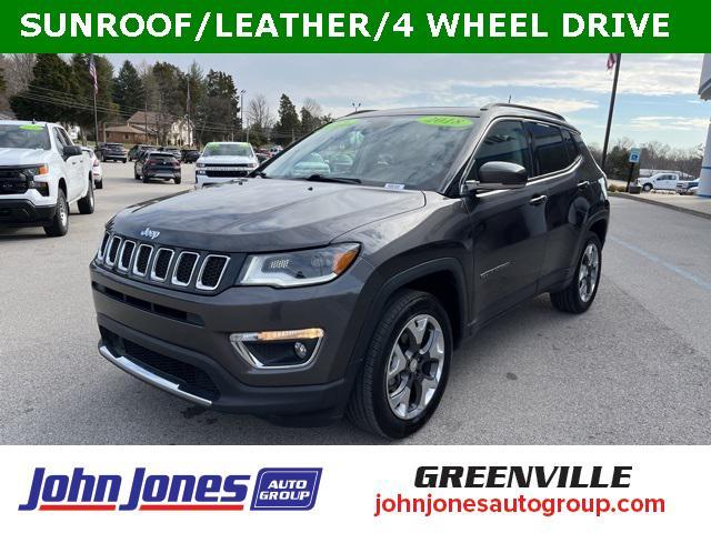 used 2018 Jeep Compass car, priced at $17,495