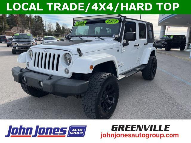 used 2014 Jeep Wrangler Unlimited car, priced at $16,995