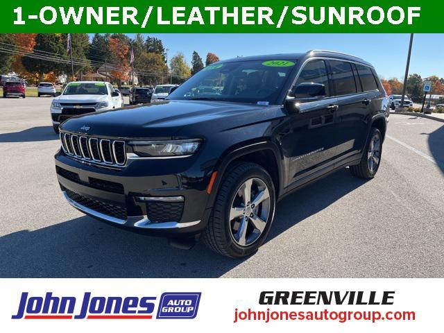 used 2021 Jeep Grand Cherokee L car, priced at $28,575