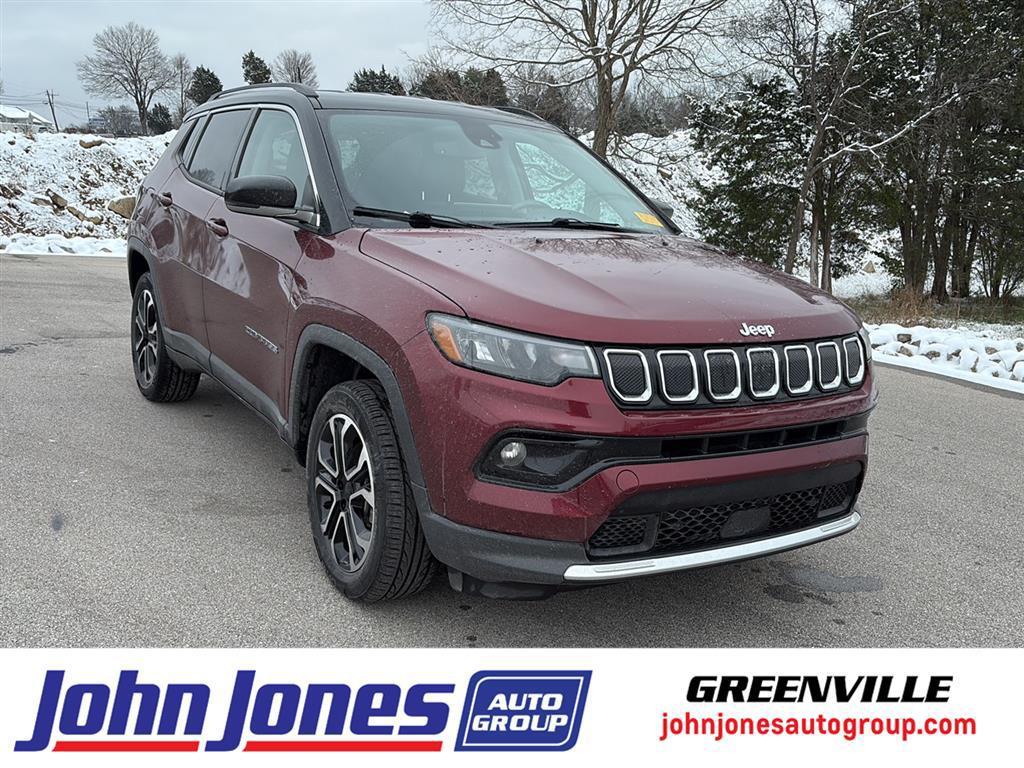used 2022 Jeep Compass car, priced at $22,995