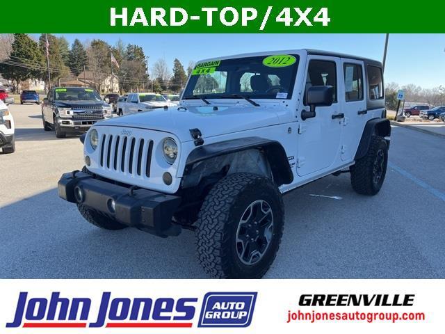 used 2012 Jeep Wrangler Unlimited car, priced at $15,445