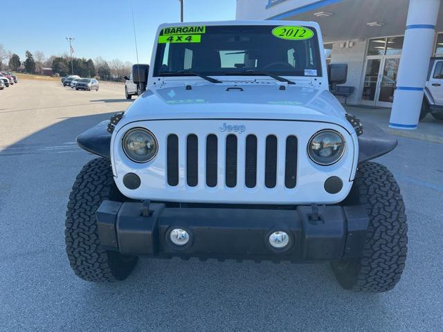 used 2012 Jeep Wrangler Unlimited car, priced at $16,995