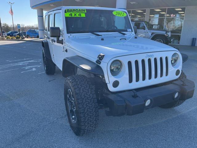 used 2012 Jeep Wrangler Unlimited car, priced at $16,995