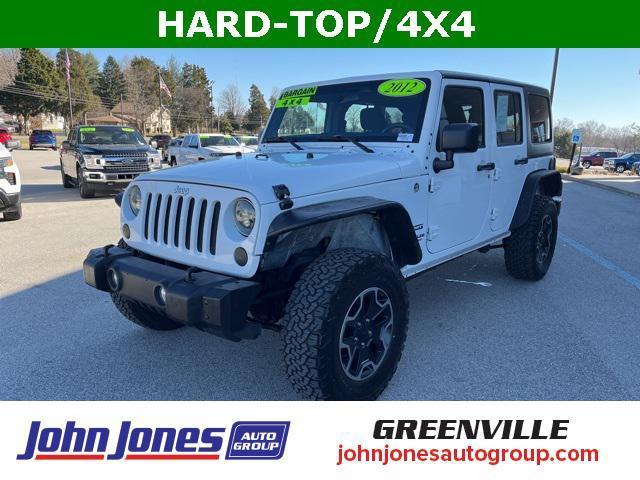 used 2012 Jeep Wrangler Unlimited car, priced at $16,995