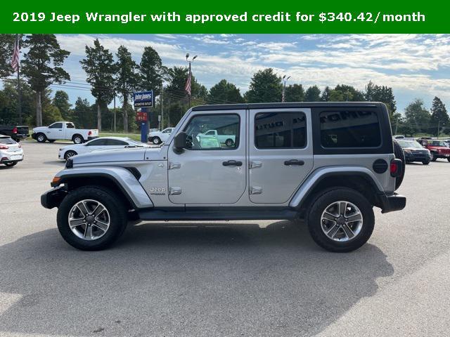 used 2019 Jeep Wrangler Unlimited car, priced at $18,995