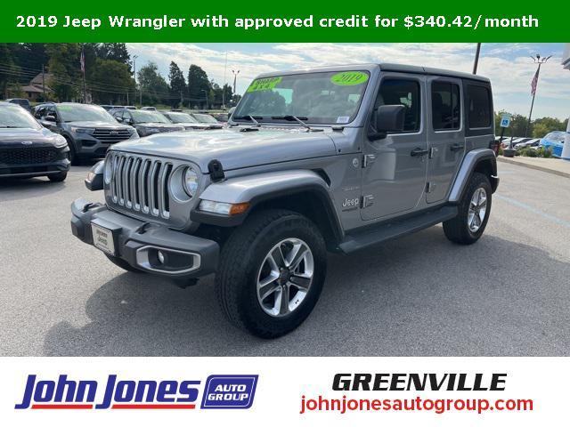 used 2019 Jeep Wrangler Unlimited car, priced at $18,995