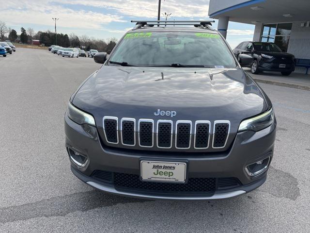 used 2019 Jeep Cherokee car, priced at $13,645