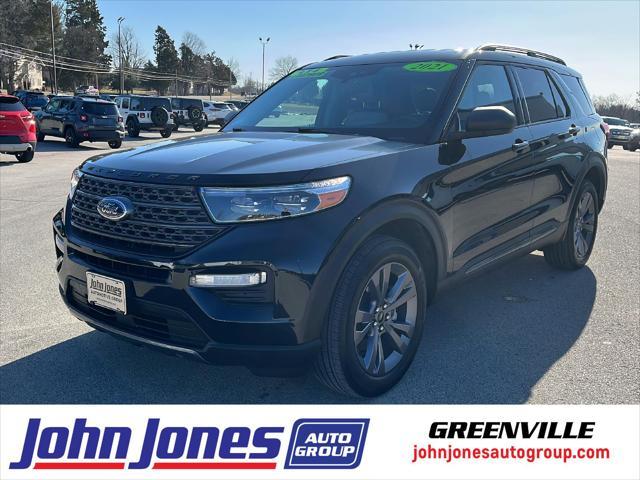 used 2021 Ford Explorer car, priced at $30,995