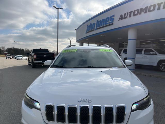 used 2021 Jeep Cherokee car, priced at $15,995