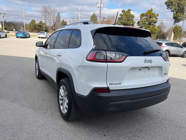 used 2021 Jeep Cherokee car, priced at $15,995