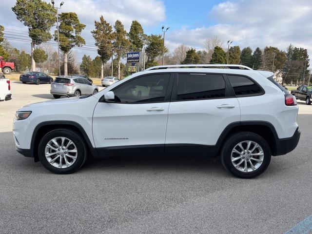 used 2021 Jeep Cherokee car, priced at $15,995