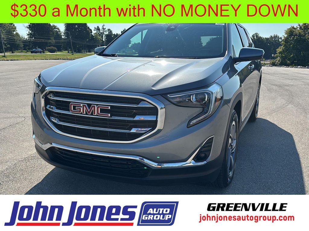 used 2021 GMC Terrain car, priced at $17,500