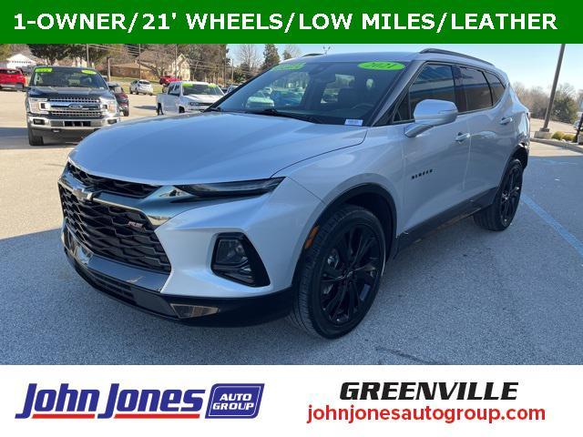 used 2021 Chevrolet Blazer car, priced at $29,125