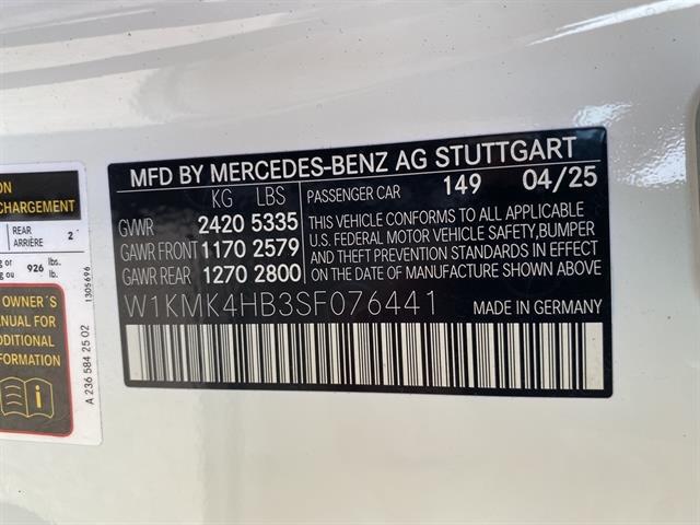 used 2025 Mercedes-Benz CLE 300 car, priced at $66,617
