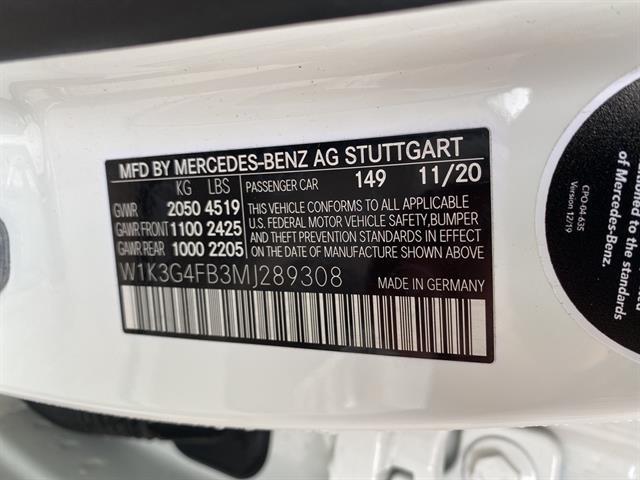 used 2021 Mercedes-Benz A-Class car, priced at $27,091