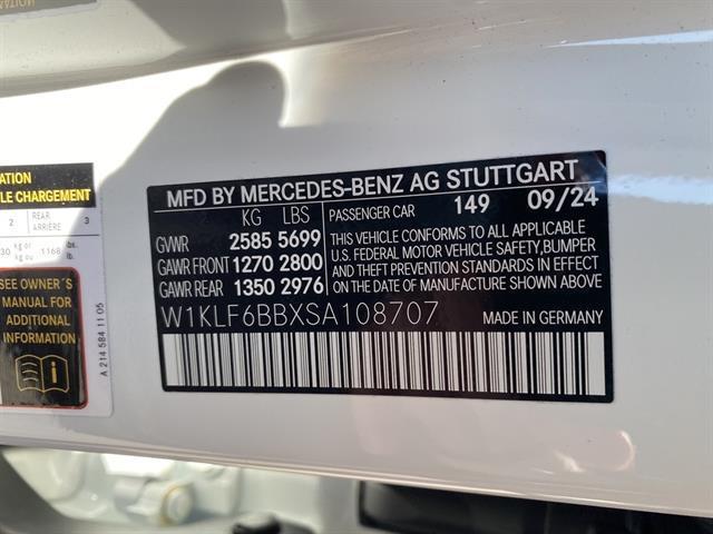 used 2025 Mercedes-Benz E-Class car, priced at $67,989