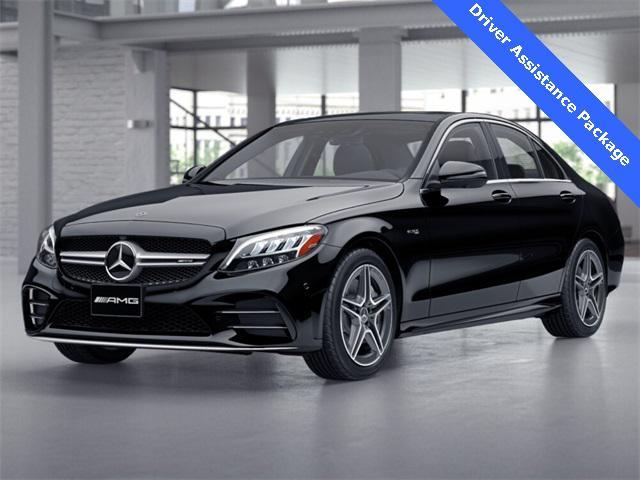 used 2020 Mercedes-Benz AMG C 43 car, priced at $38,857