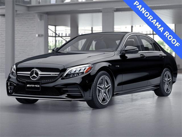 used 2020 Mercedes-Benz AMG C 43 car, priced at $39,746