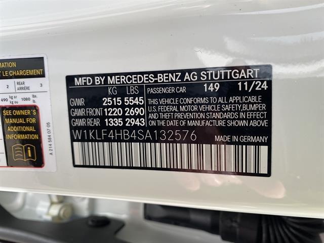 used 2025 Mercedes-Benz E-Class car, priced at $62,456