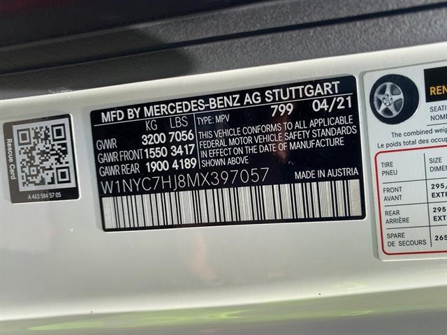 used 2021 Mercedes-Benz AMG G 63 car, priced at $164,655