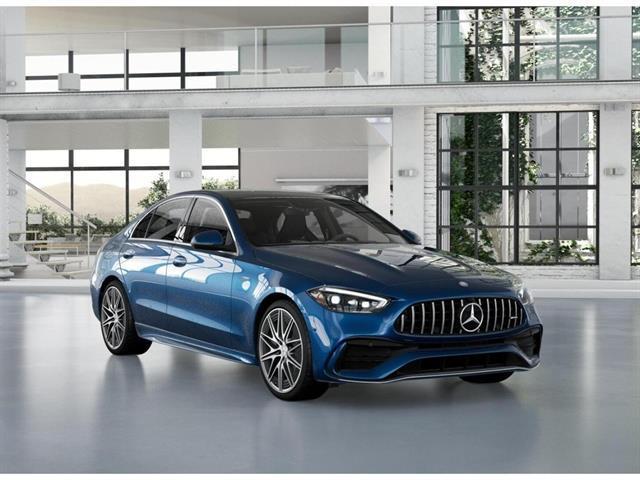 new 2025 Mercedes-Benz AMG C 43 car, priced at $75,495