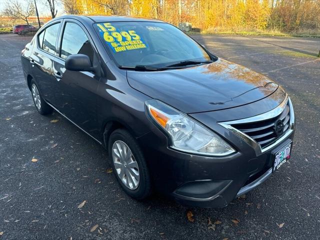 used 2015 Nissan Versa car, priced at $6,995