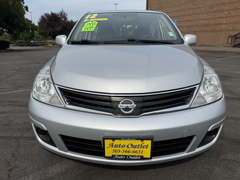 used 2012 Nissan Versa car, priced at $5,995
