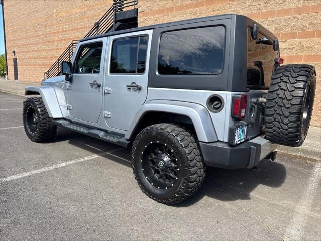used 2014 Jeep Wrangler Unlimited car, priced at $18,995