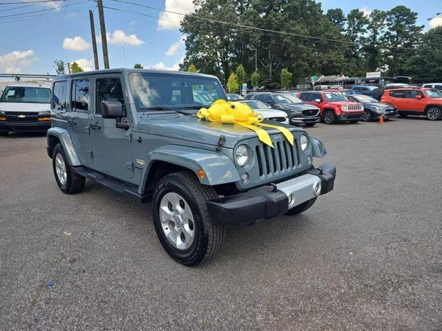 used 2015 Jeep Wrangler Unlimited car, priced at $20,999