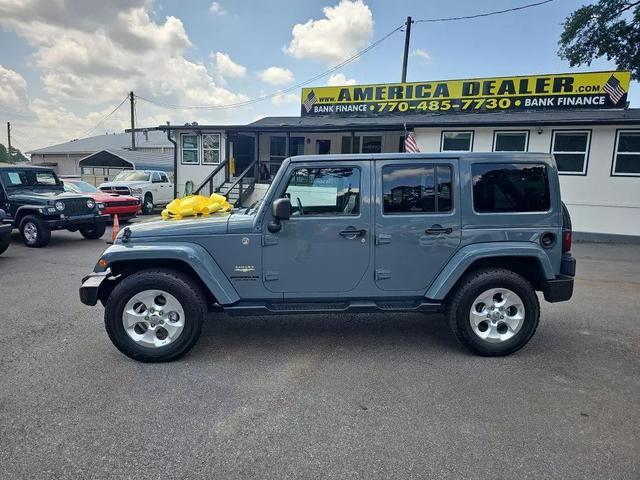 used 2015 Jeep Wrangler Unlimited car, priced at $20,999