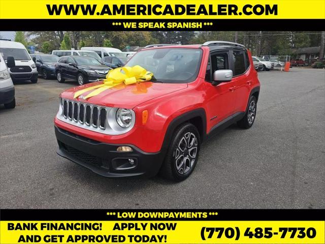 used 2015 Jeep Renegade car, priced at $11,999