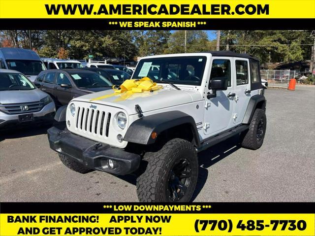 used 2017 Jeep Wrangler Unlimited car, priced at $22,499