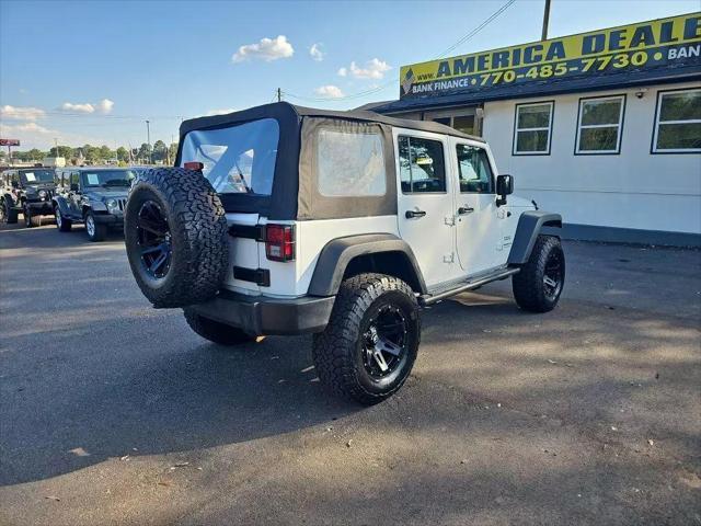 used 2017 Jeep Wrangler Unlimited car, priced at $22,499