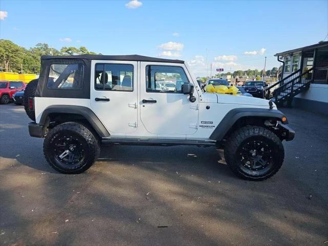 used 2017 Jeep Wrangler Unlimited car, priced at $22,499